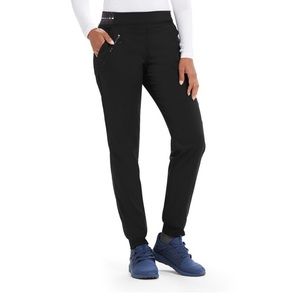 Grey’s Anatomy by Barco Active Stretch Black Joggers Size Medium Tall.